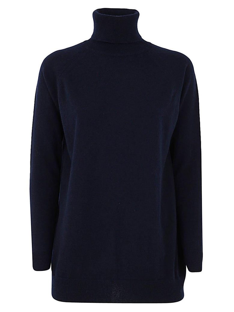 oversized turtle neck side splits detail by Selfnex