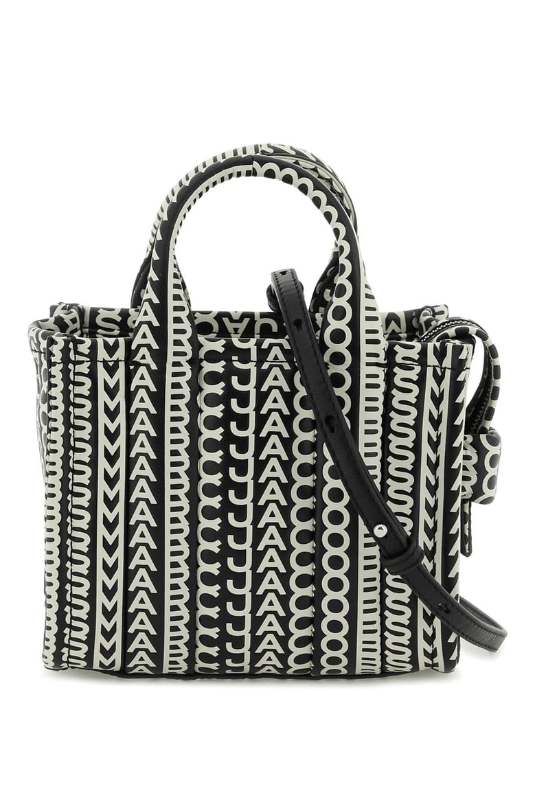 printed leather micro the monogram handbag by Selfnex