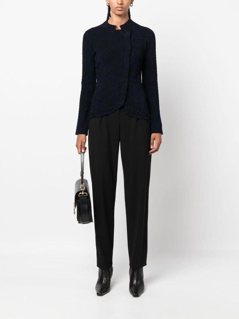 cady straight leg trousers by Selfnex