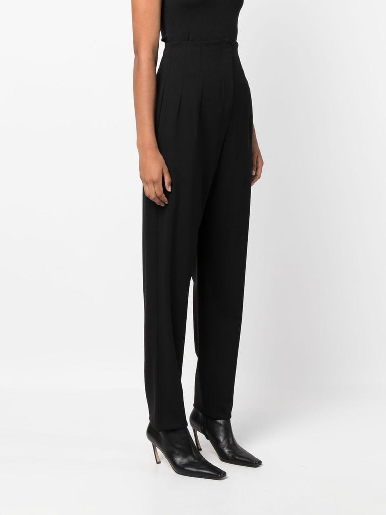 cady straight leg trousers by Selfnex
