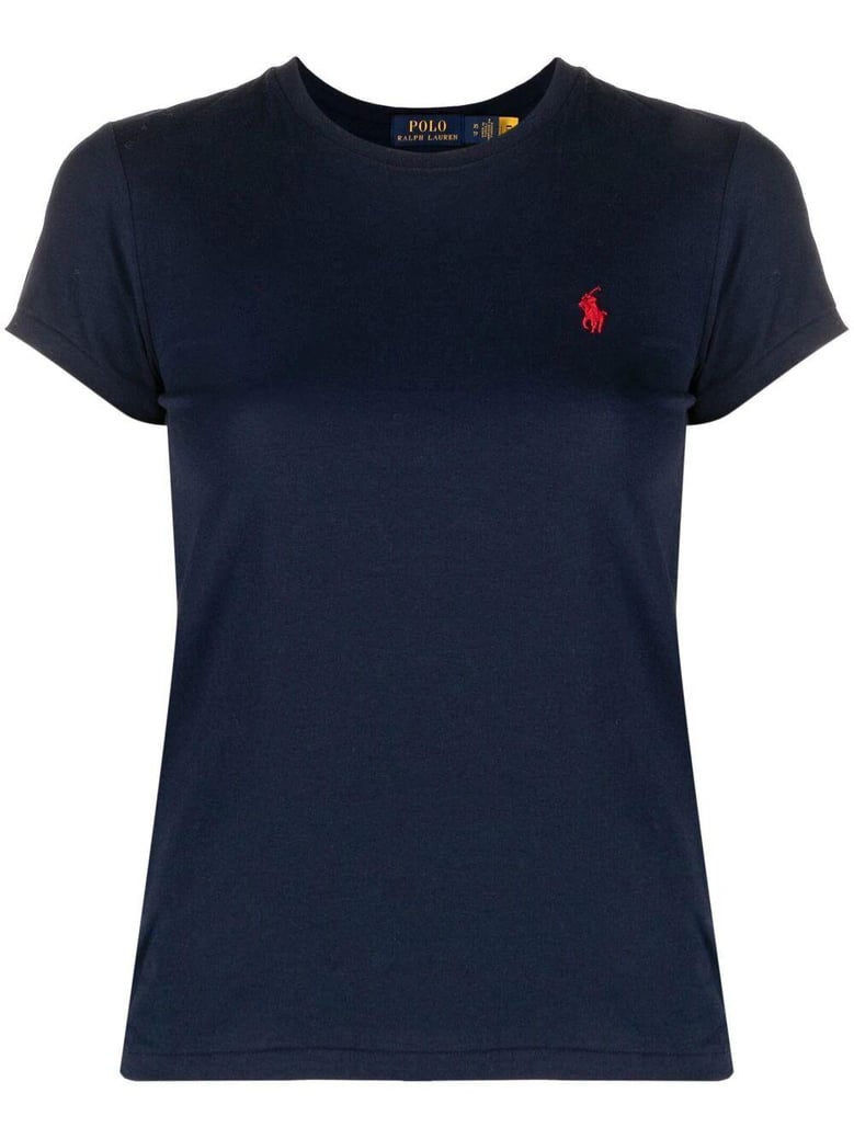 crew neck t-shirt with horse by Selfnex