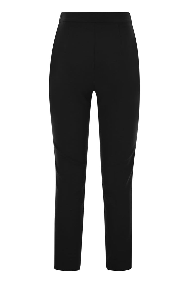 slim pants with belt by Selfnex