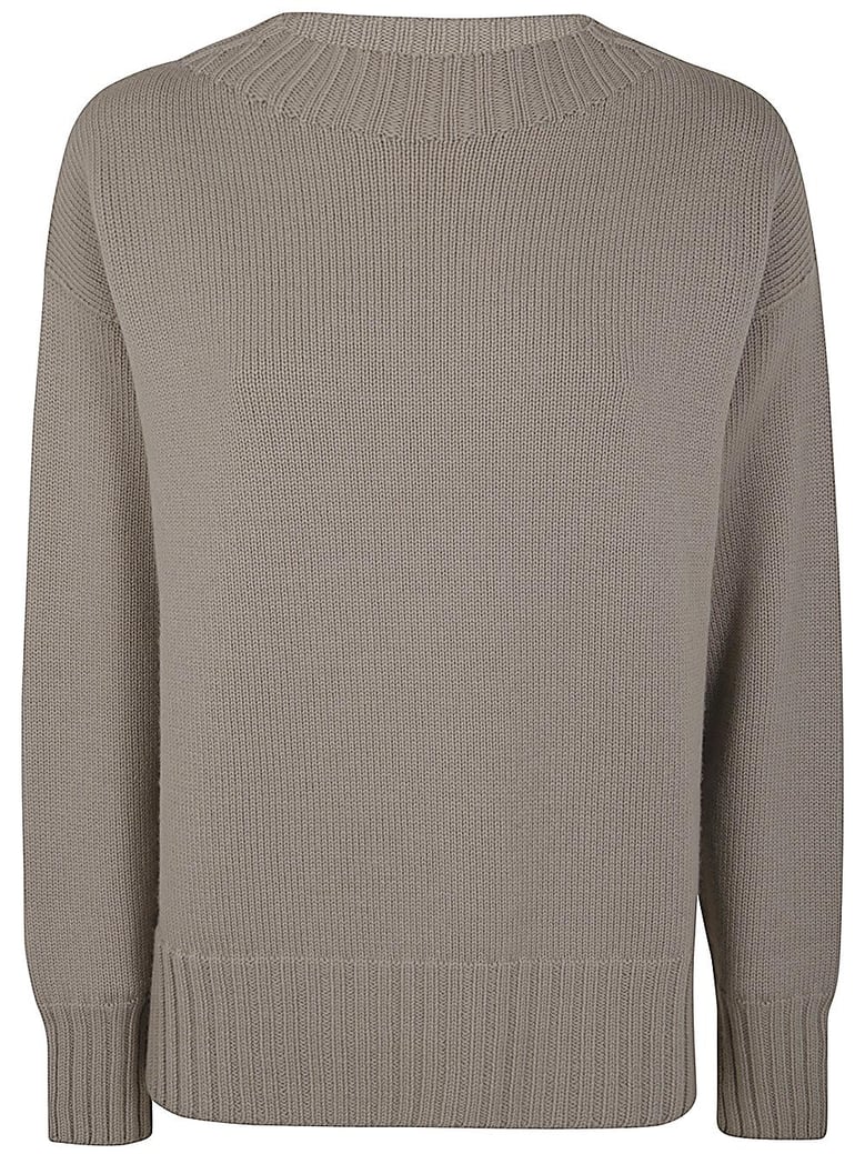 long sleeves crew neck oversized sweater by Selfnex