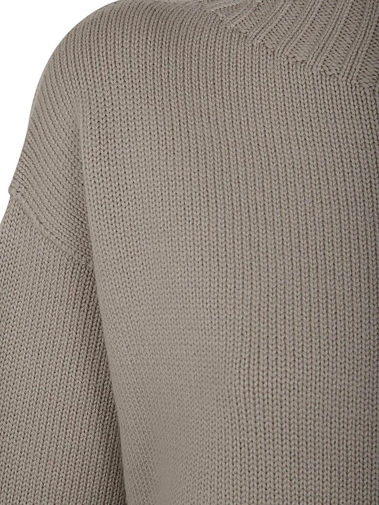 long sleeves crew neck oversized sweater by Selfnex