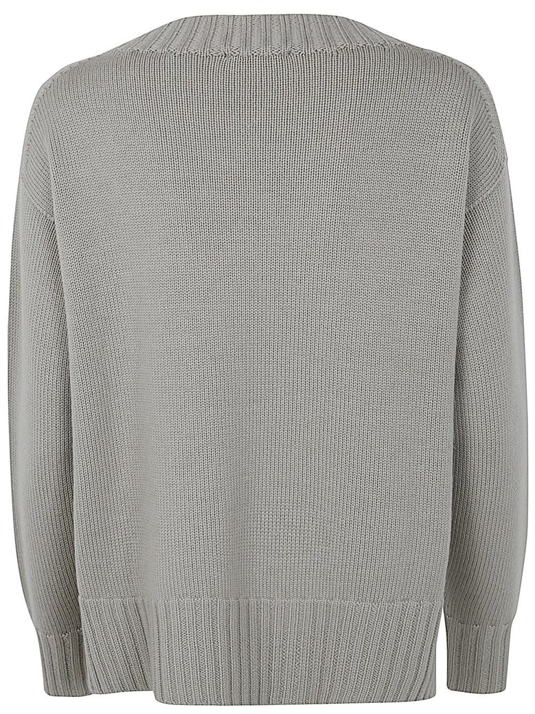 long sleeves crew neck oversized sweater by Selfnex