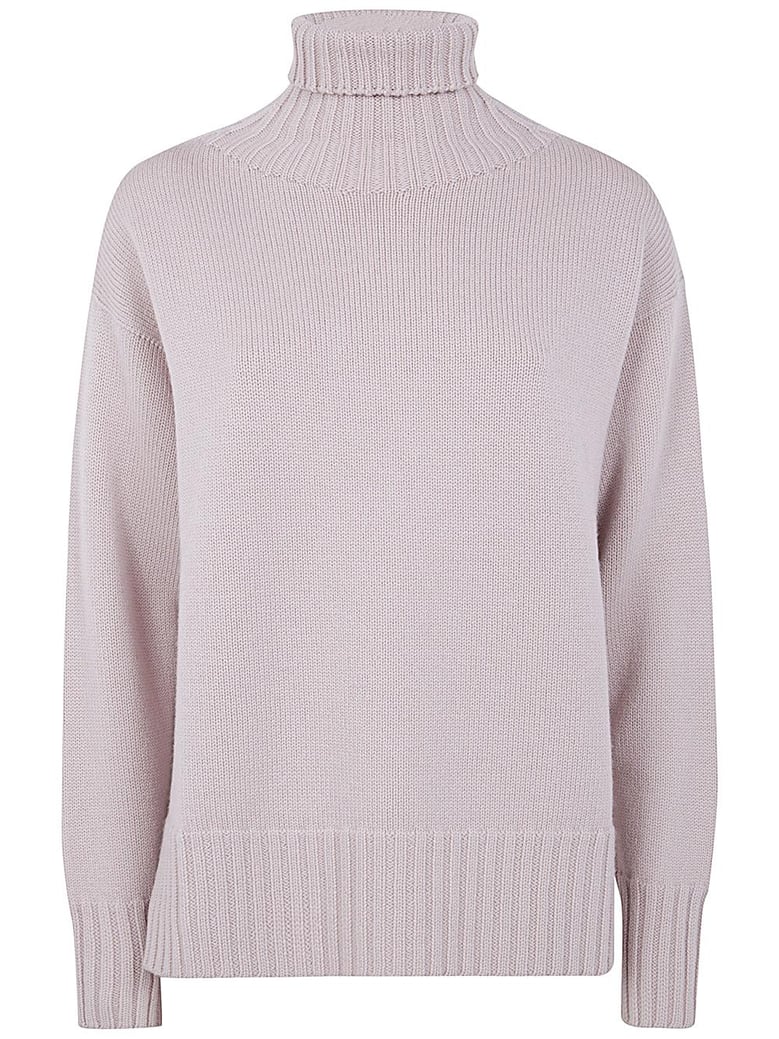 long sleeves turtle neck oversized sweater by Selfnex