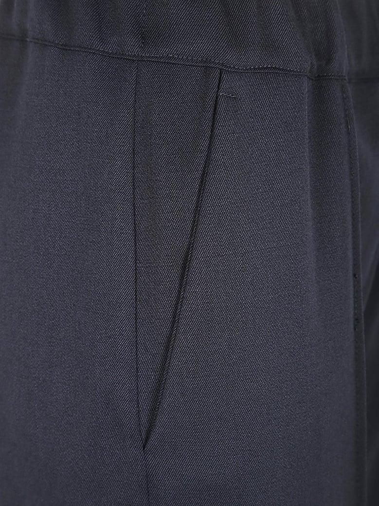 elastic waist trousers by Selfnex