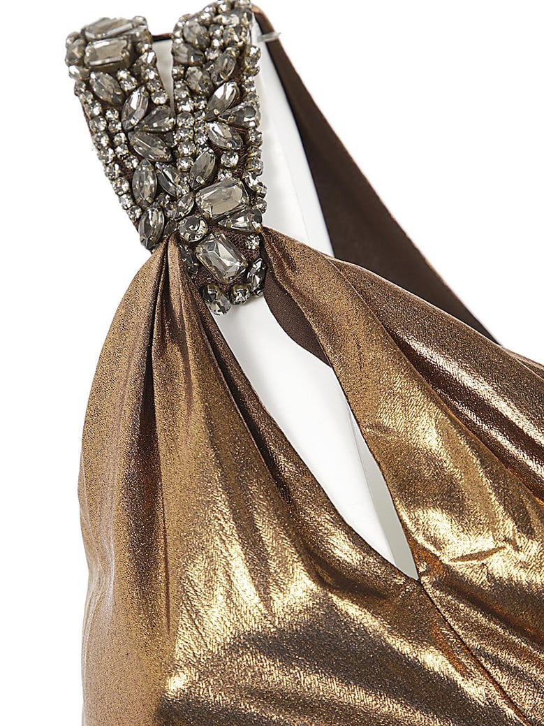 larmon sleeveless gown by Selfnex
