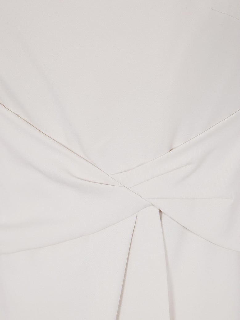 saran short sleeves gown by Selfnex