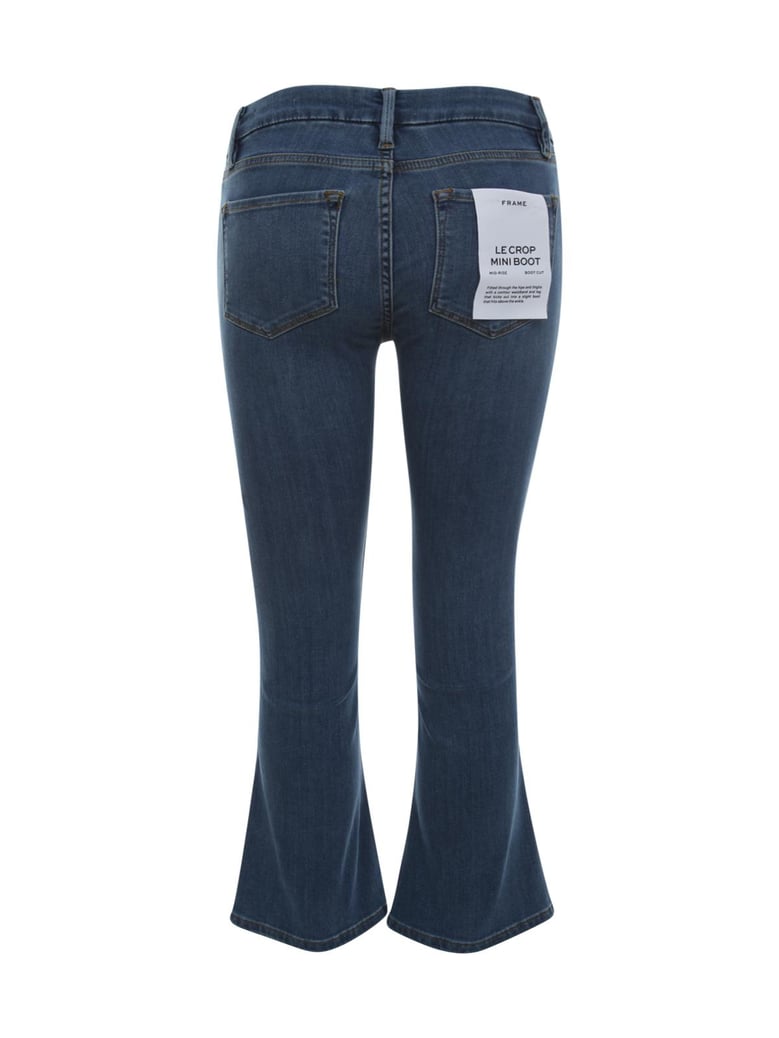 cropped mini boot trousers by Selfnex