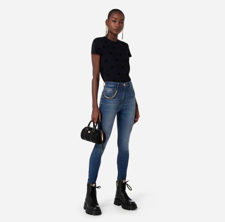 striaght leg jeans by Selfnex