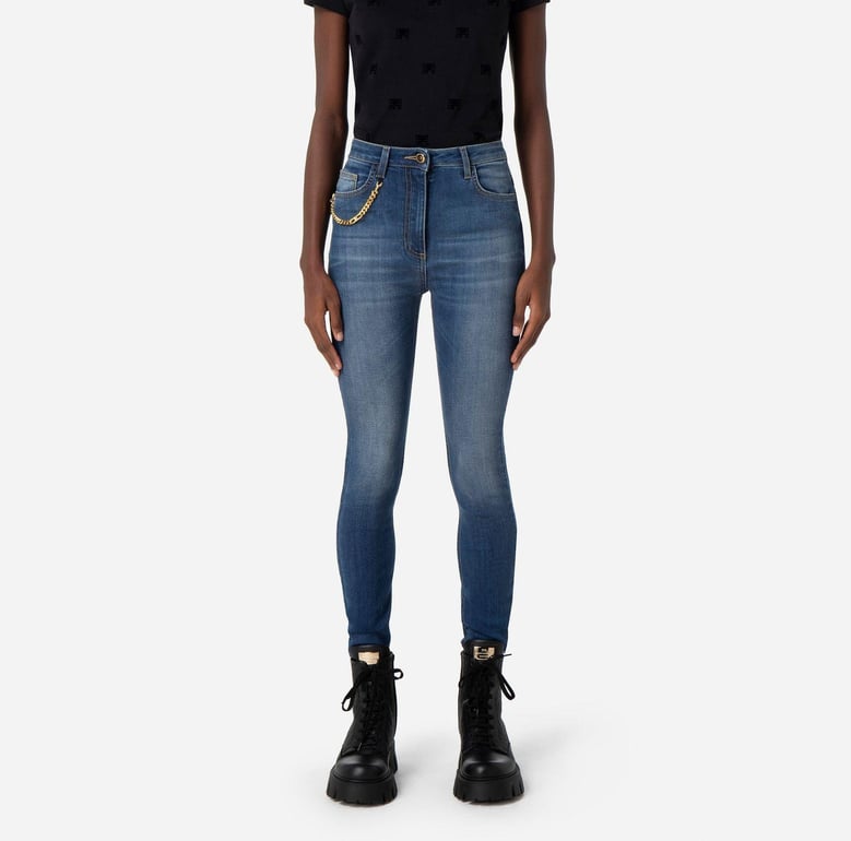 striaght leg jeans by Selfnex