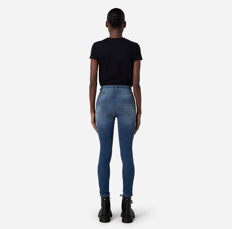 striaght leg jeans by Selfnex