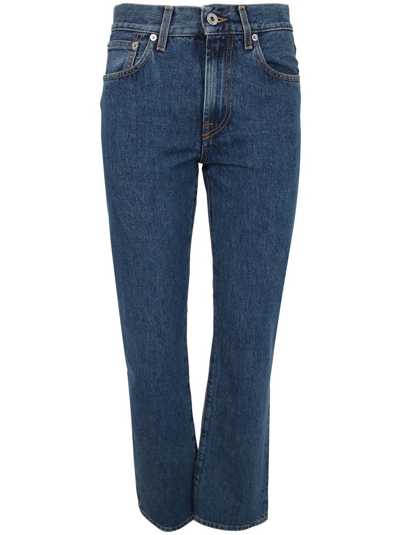 straight leg jeans by Selfnex