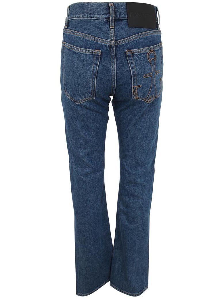straight leg jeans by Selfnex