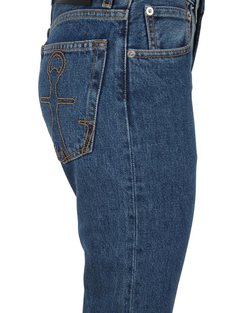 straight leg jeans by Selfnex
