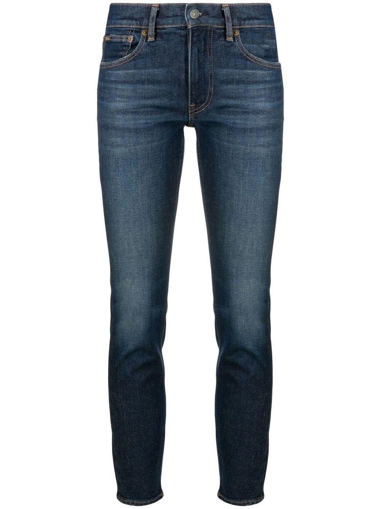 mid rise ankle skinny by Selfnex
