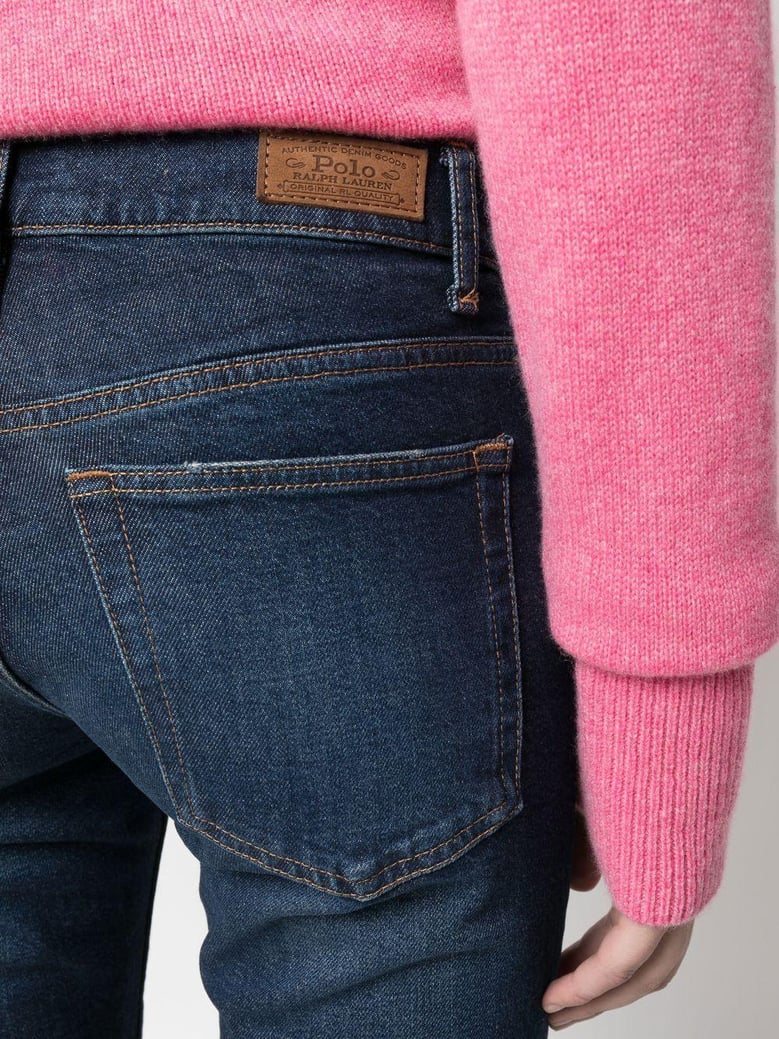 mid rise ankle skinny by Selfnex