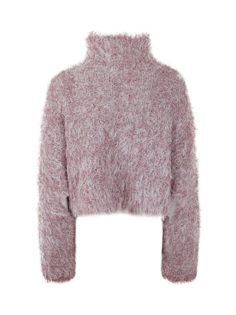 cropped cutout jumper by Selfnex