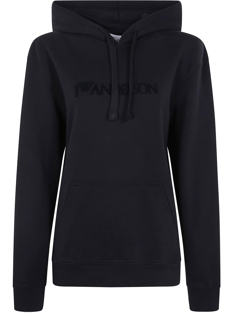 logo embroidery hoodie by Selfnex