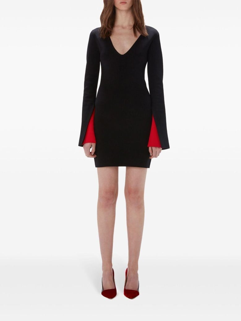 contrast cuf fitted drees by Selfnex