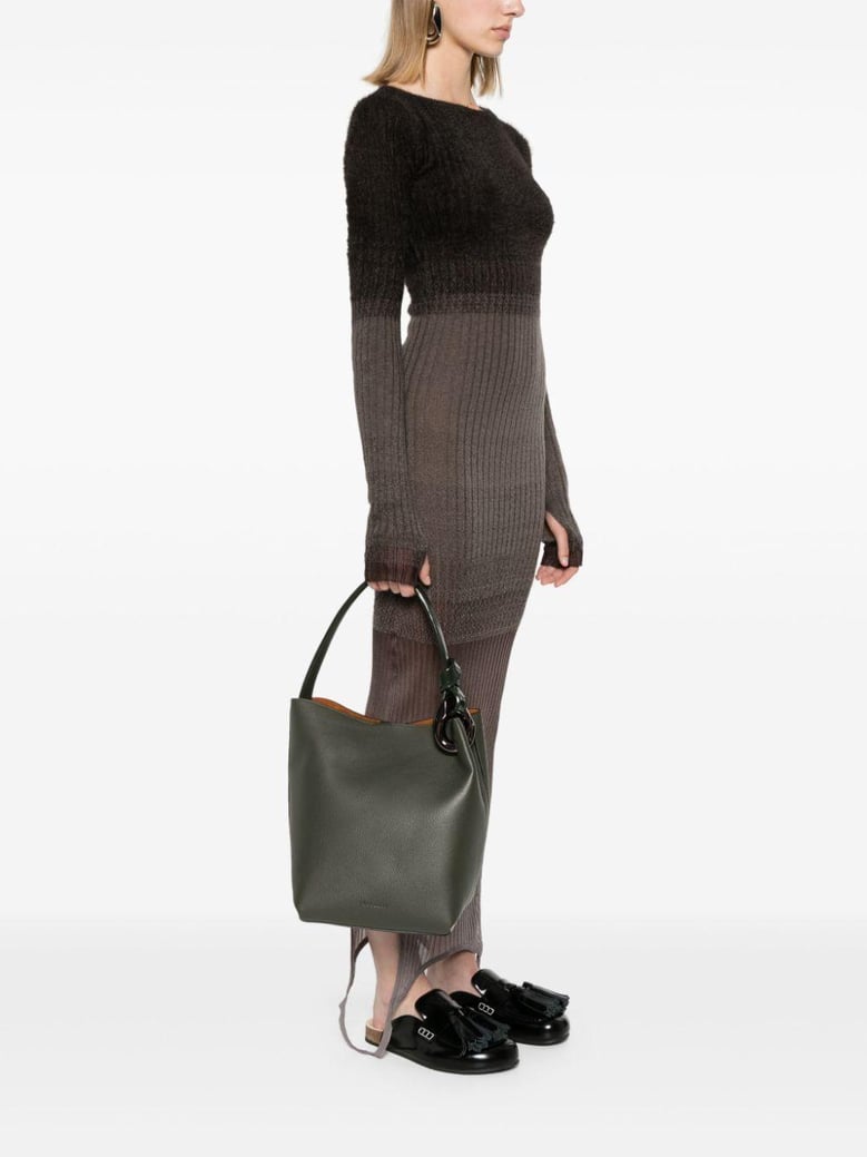 the jwa corner bucket bag by Selfnex
