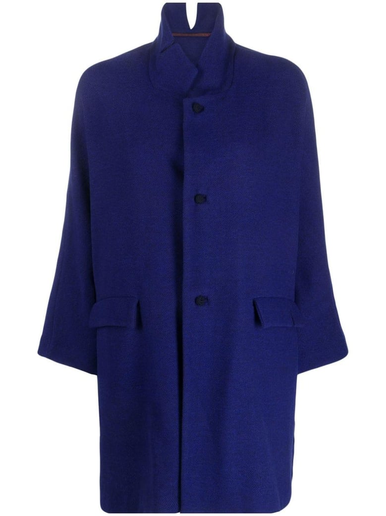 oversized double coat by Selfnex