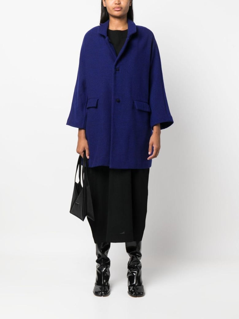 oversized double coat by Selfnex