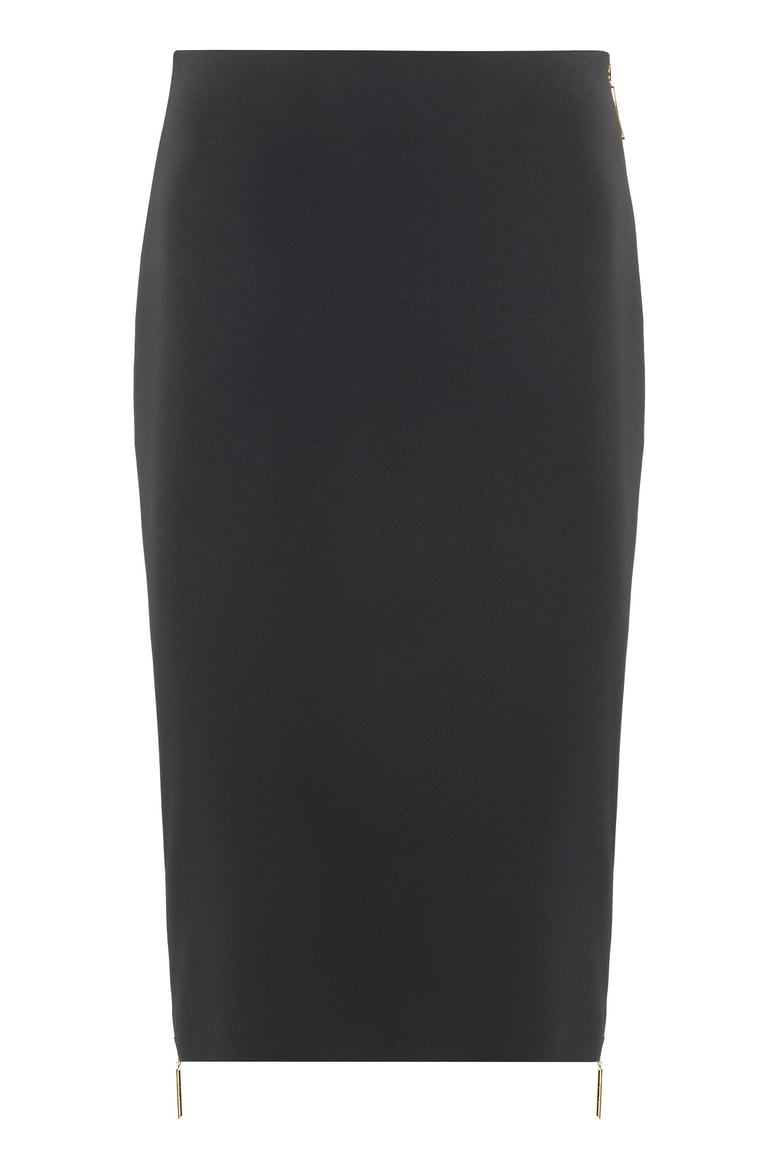 zipped pencil skirt by Selfnex
