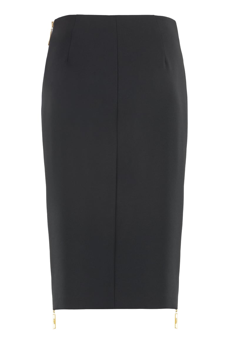 zipped pencil skirt by Selfnex