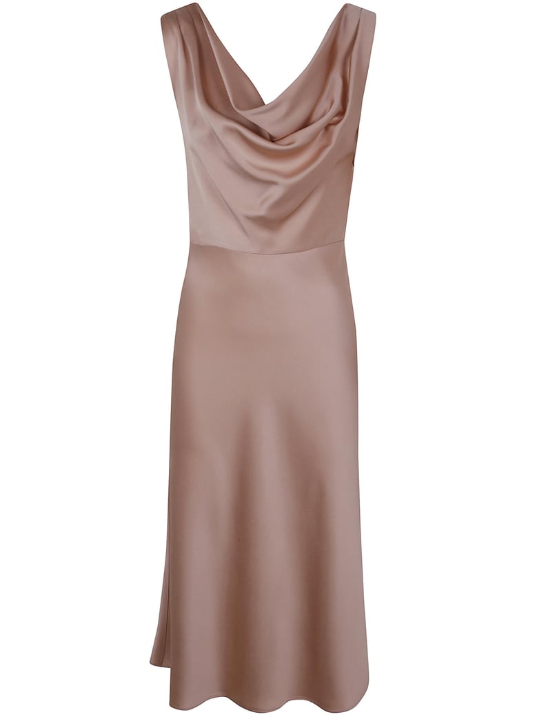 envers satin dress by Selfnex