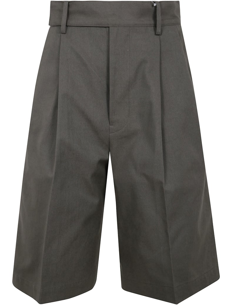 r-4tuck short pants by Selfnex