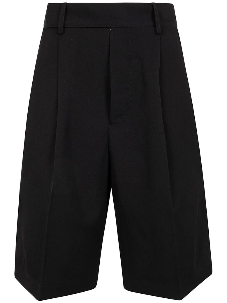 r-4tuck short pants by Selfnex