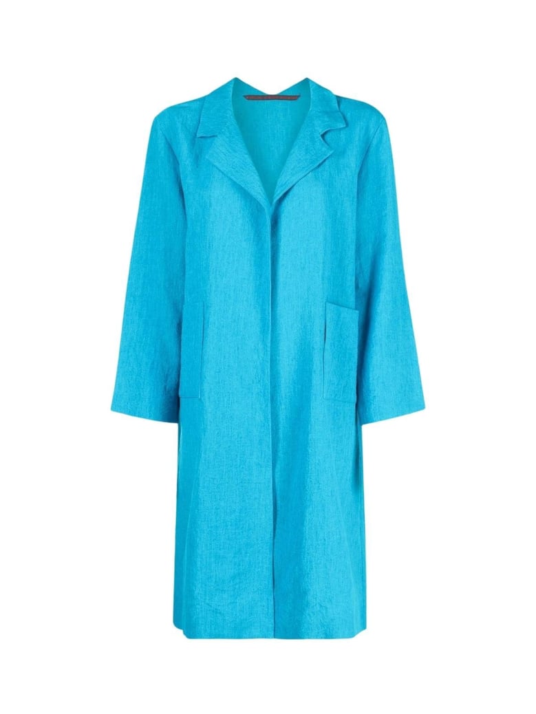 3/4s without bottons wool coat by Selfnex