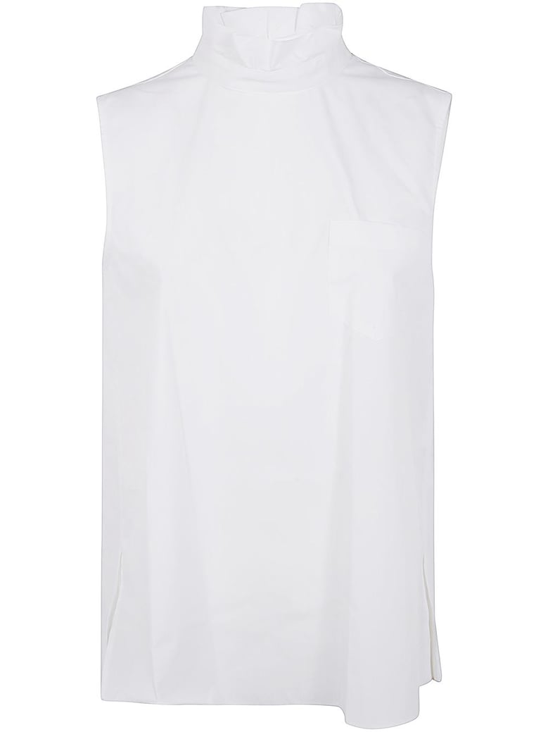 cotton poplin pullover by Selfnex