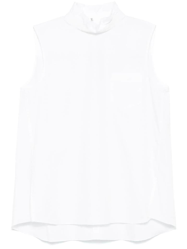 cotton poplin pullover by Selfnex