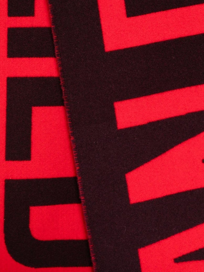wool scarf with logo by Selfnex