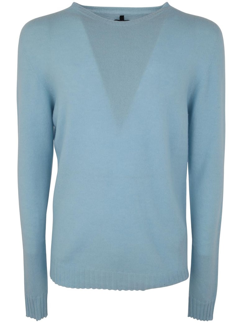 cashmere crew neck sweater by Selfnex