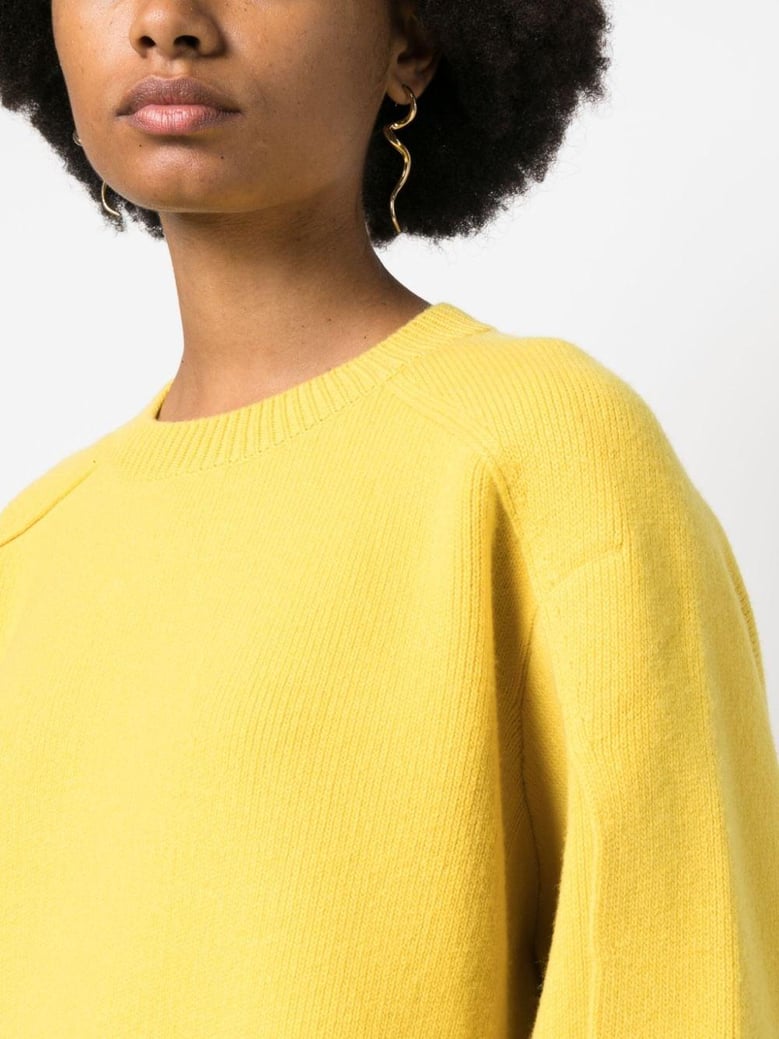 round neck cocoon cape jumper by Selfnex