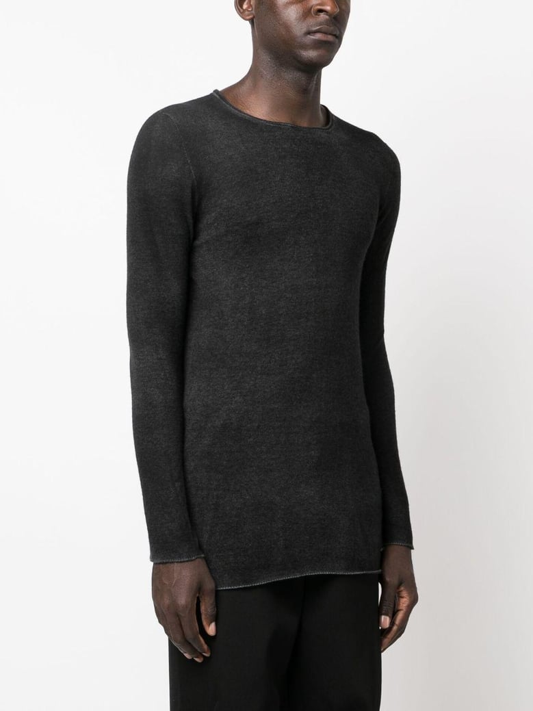 reversible round neck pullover by Selfnex