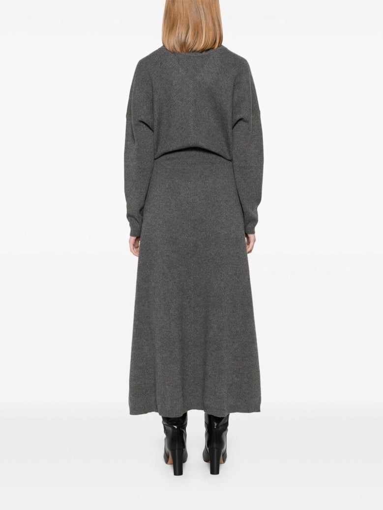 cashmere long dress by Selfnex