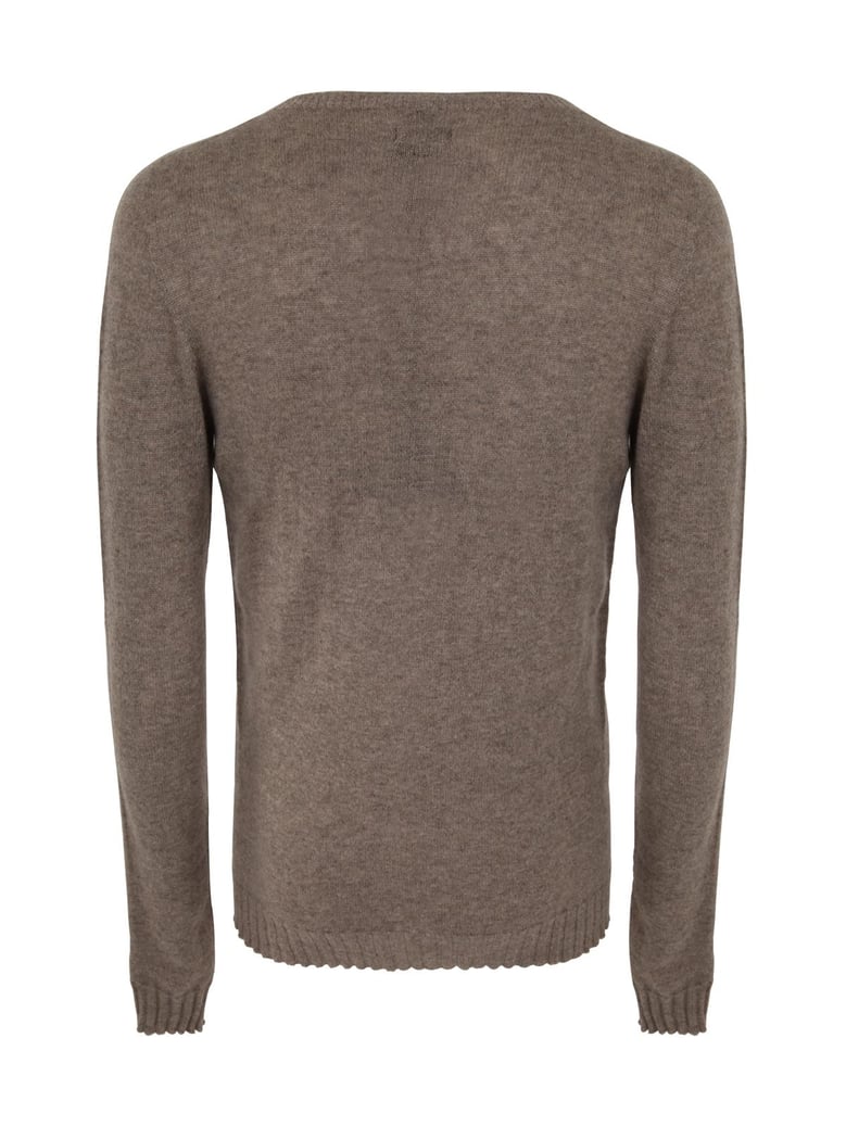 cashmere round neck pullover by Selfnex