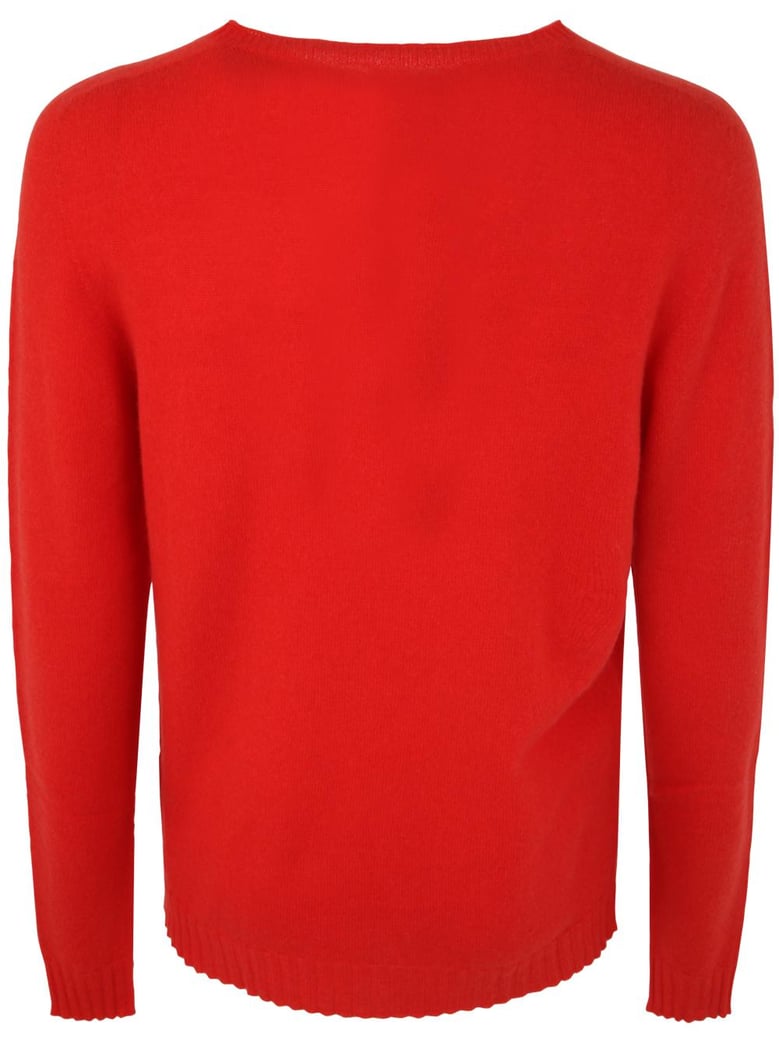 cashmere crew neck sweater by Selfnex