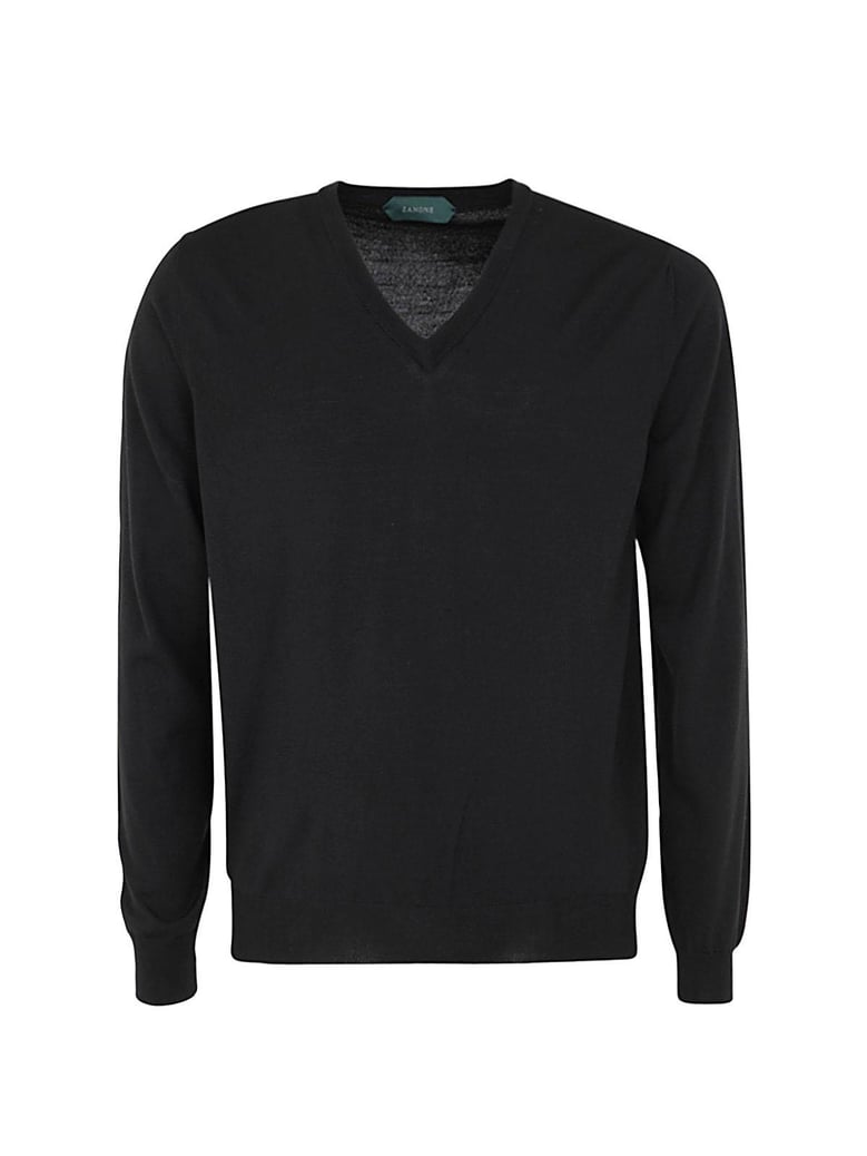 v-neck basic pullover by Selfnex