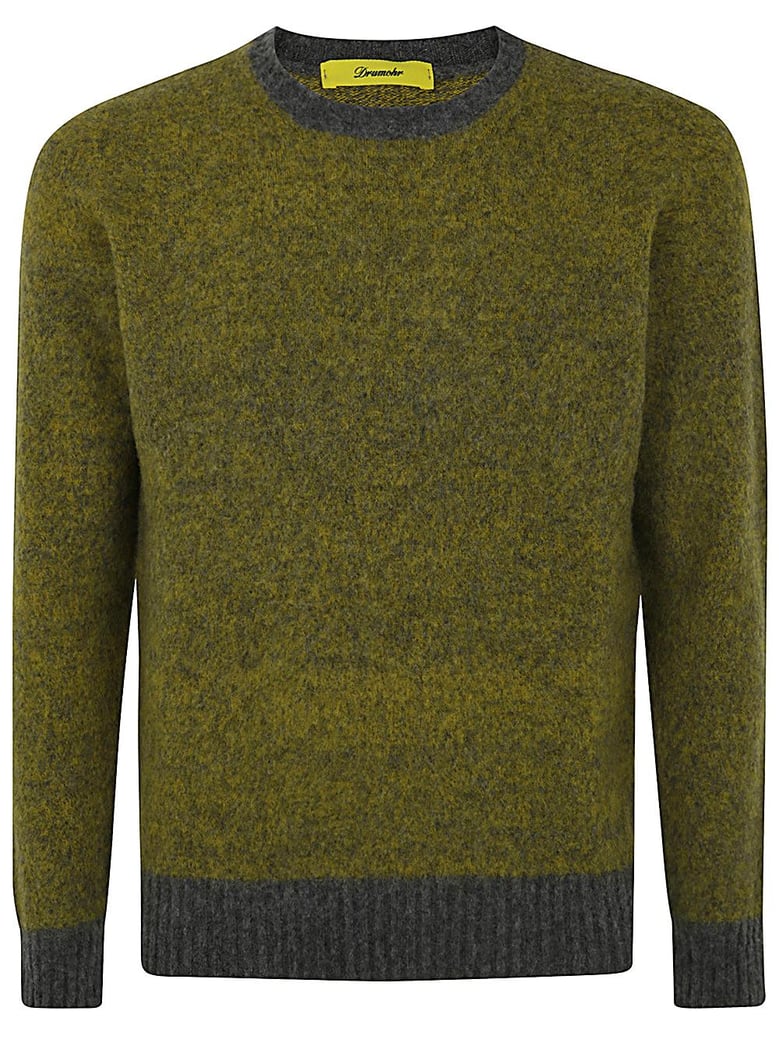long sleeve crew neck sweater by Selfnex