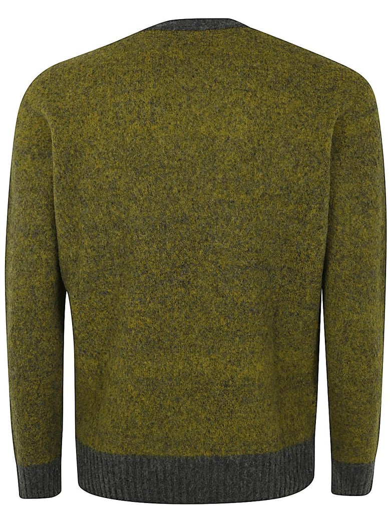 long sleeve crew neck sweater by Selfnex