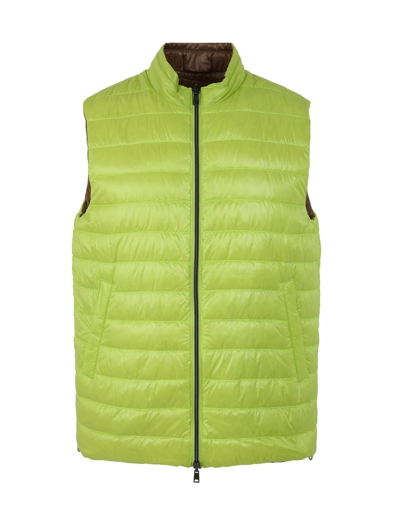 nylon ultralight reversible gilet by Selfnex