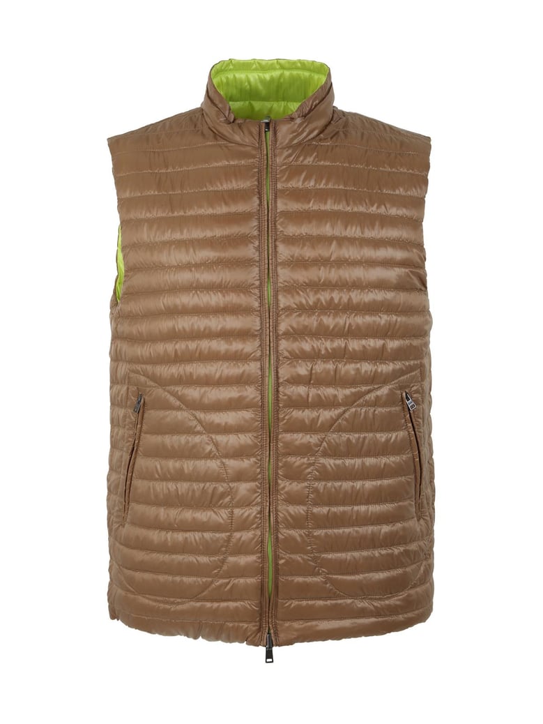 nylon ultralight reversible gilet by Selfnex