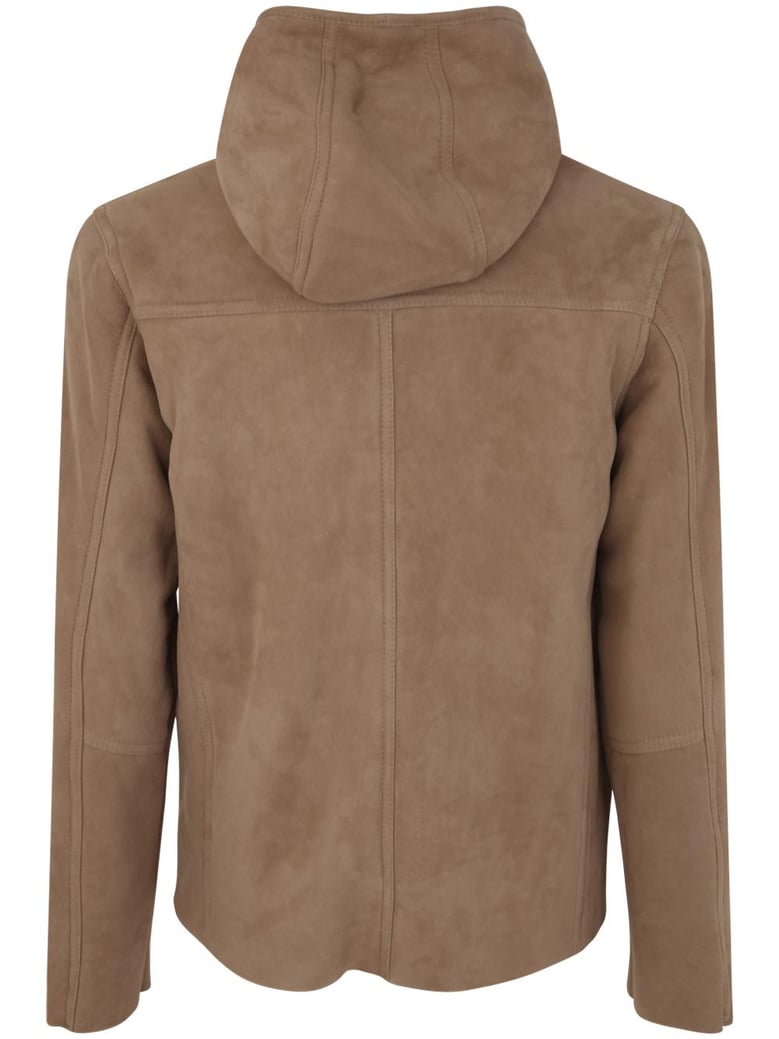 sheepskin bomber jacket by Selfnex