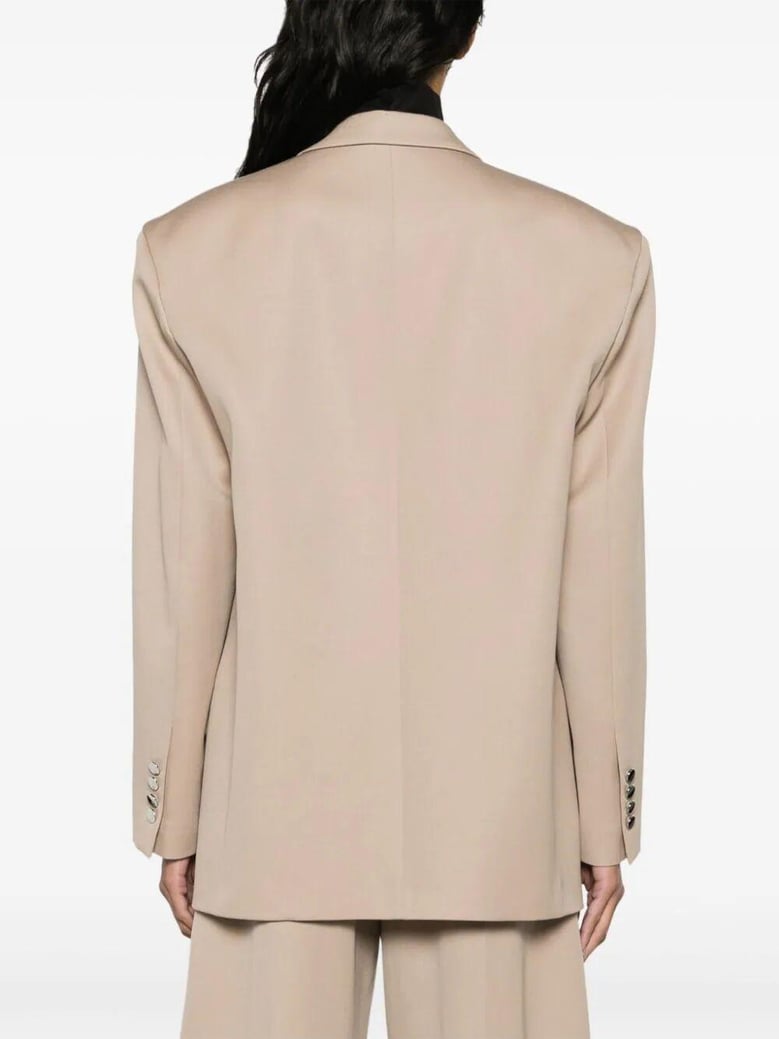 single-breasted virgin wool jacket by Selfnex